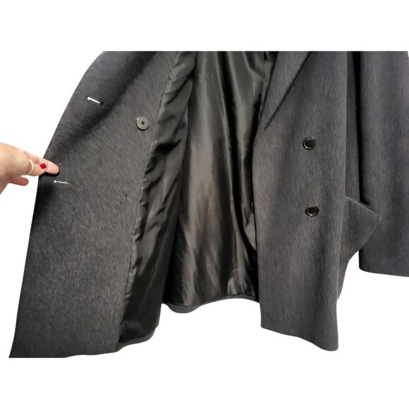 Madewell Hollis Wool-Blend Double-Breasted Coat - Picture 6 of 15